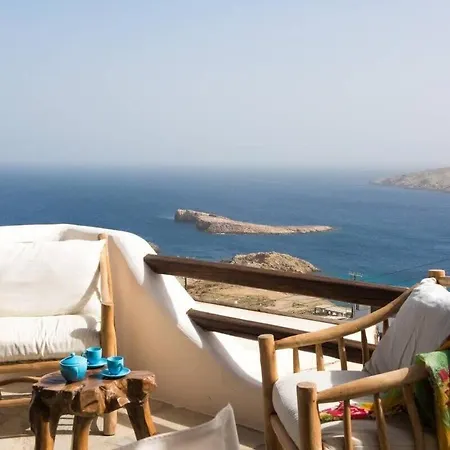 With Amazing Balcony View Of Mykonos *