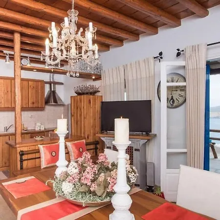דירה With Amazing Balcony View Of Mykonos *