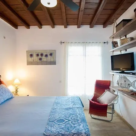 Apartment With Amazing Balcony View Of Mykonos *