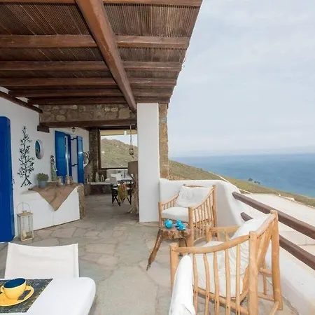 With Amazing Balcony View Of Mykonos 아파트 Agios Sostis (Mykonos)